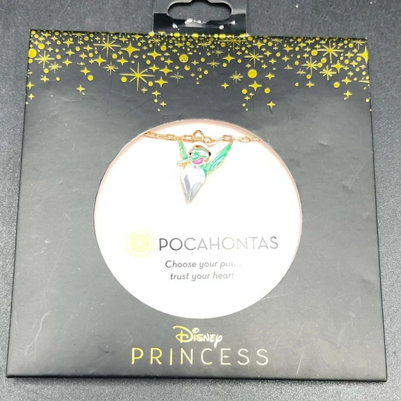 Disney Princess Pocahontas Hummingbird Necklace - Picture 1 of 3
